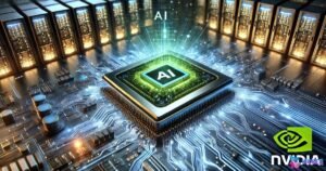 Top 10 Fastest-Growing Stocks in 2025 | AI, FinTech & Clean Energy Leaders 2 NVIDIA AI chip and data center showing market growth in 2025