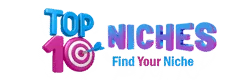 Top10Niches Logo – Explore the Best Online Niche Ideas