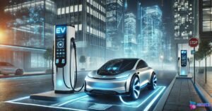 Top 10 Future Technologies That Will Change Daily Life in 2025 7 Electric car charging at a futuristic station